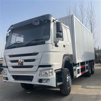 HOWO 6×4 박스 트럭 371 HP